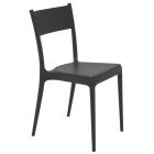 CADEIRA PLASTICA DIANA SUMMA TRAMONTINA 92030409 PRETA ECO