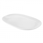 TRAVESSA OVAL RASA BRINOX 50301/016 BUF BRANCO