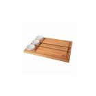 Tabua Para Churrasco Essence Domama 3507 Com Molheira Porcelana