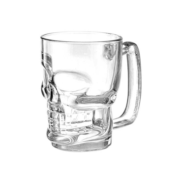 Caneca para cerveja dynasty caveira  28562 380ml