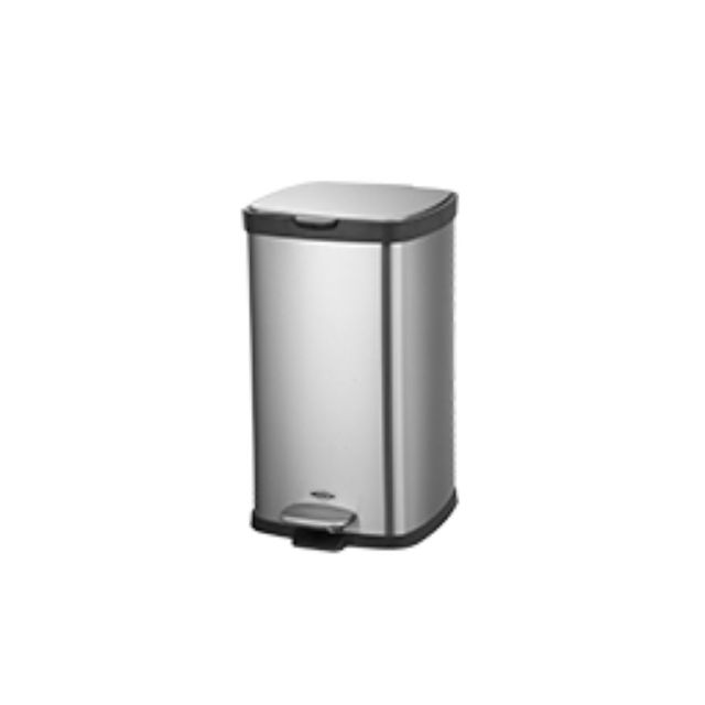 LIXEIRA COM PEDAL E BALDE BRINOX 3066/101 FRAME 20L INOX