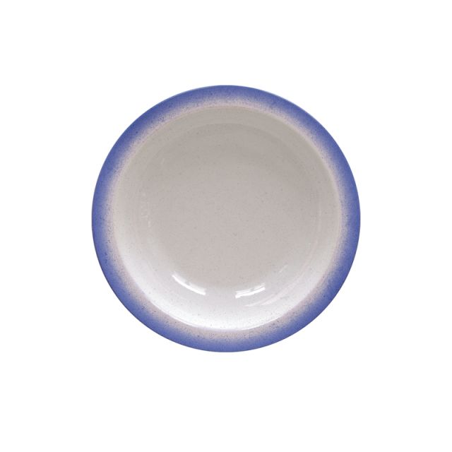 PRATO FUNDO RUSTICO TRAMONTINA 96880002 AZUL 22CM