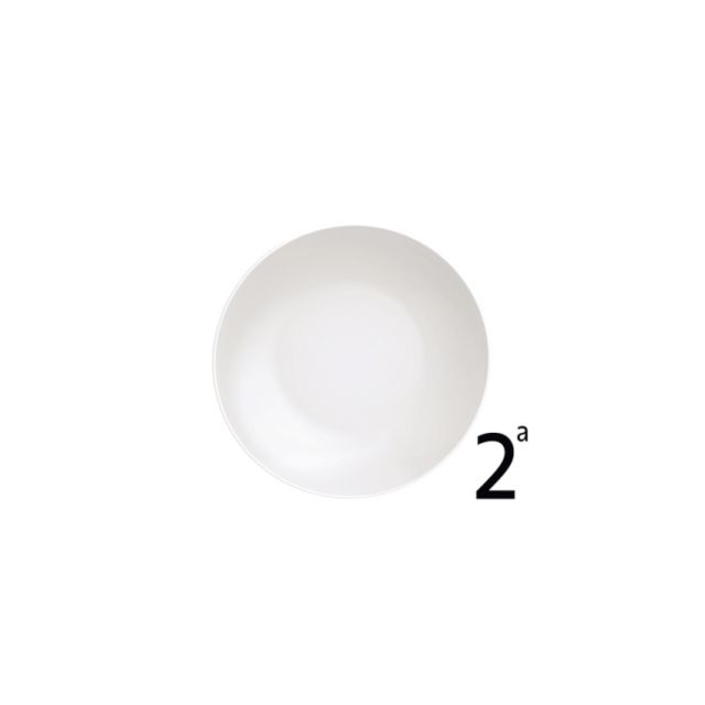 PRATO FUNDO TRAMONTINA 96900020 HS PORCELANA 22CM