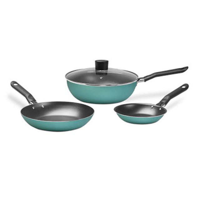 JOGO DE FRIGIDEIRAS BRINOX 7232/102 3 PECAS FUN VERDE