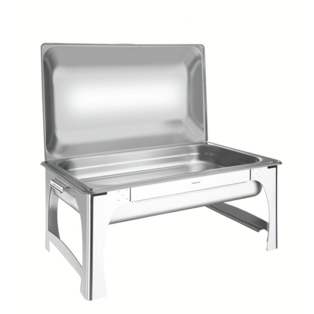 RECHAUD ELETRICO TRAMONTINA 61040213 RETANGULAR ACO INOX 9L