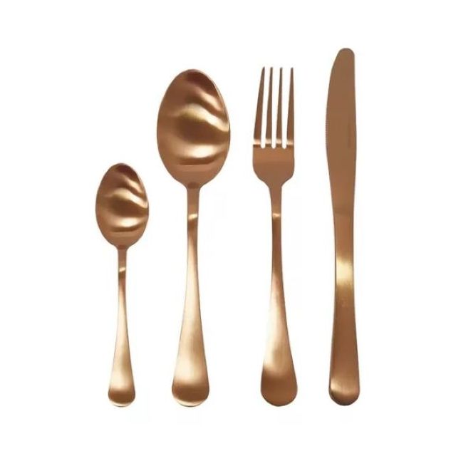 FAQUEIRO PALERMO BRINOX 57749/103 16 PECAS ROSE GOLD