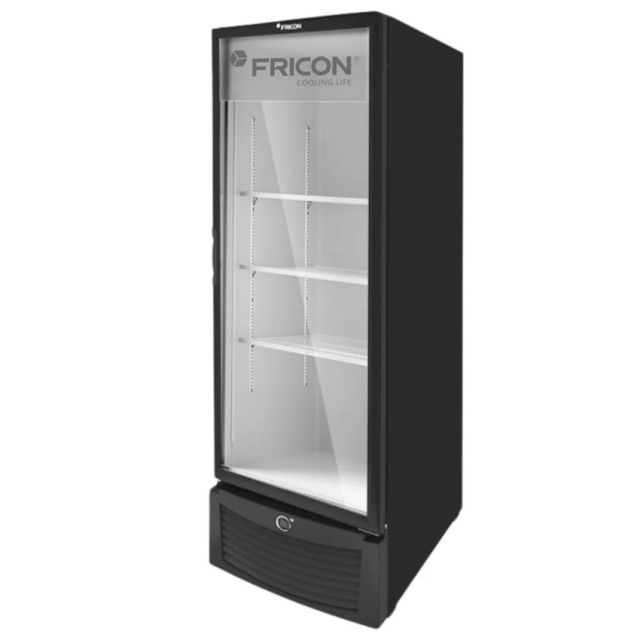 CONSERVADOR VERTICAL FRICON VCFM569-1V002 PRETO P. VIDRO 127V