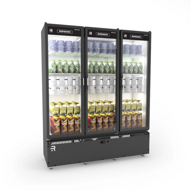 Auto Servico Vanguard 220v Refrimate 3 Portas Preto