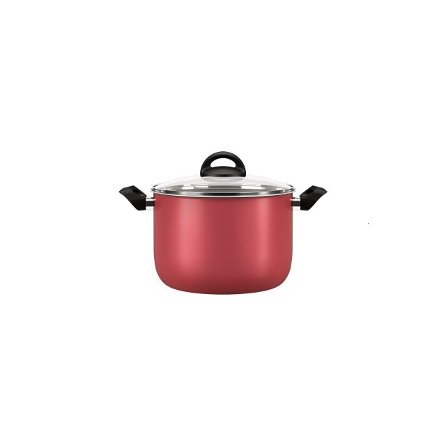 CALDEIRAO COM TAMPA CHLLI BRINOX 7015/376 CEREJA 4,2L