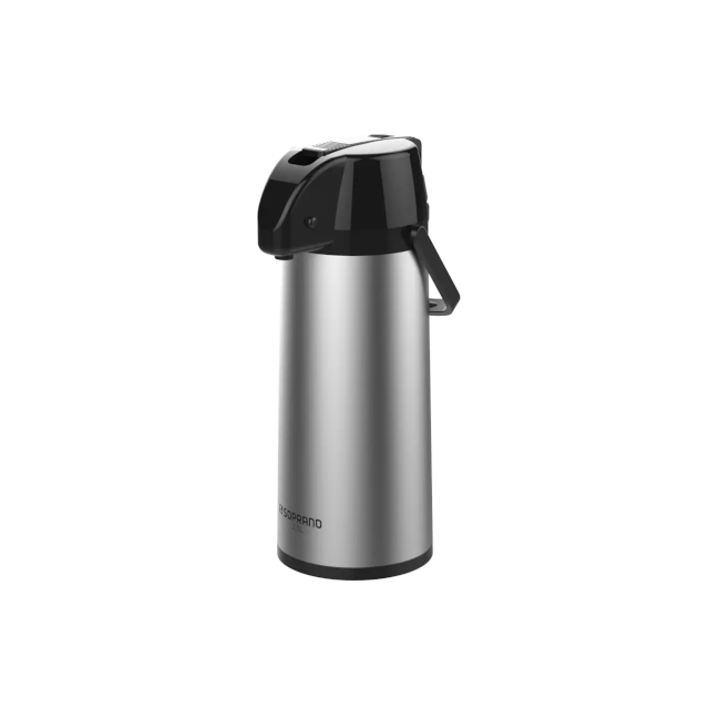 GARRAFA TERMICA EXCLUSIVA SOPRANO 09510.26 2,5L INOX PRETO