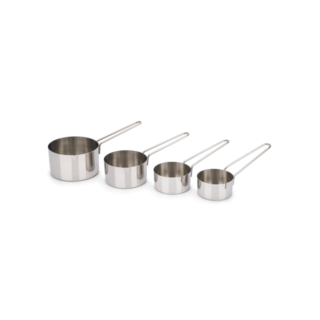 Conjunto Medidores Xícara 4 Peças Top Pratic Inox 1