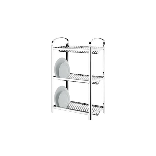 ESCORREDOR DE PRATOS INOX 60 PRATOS 2099-260