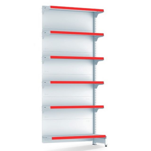 Gondola Fit 40 Continuacao Parede 1,70x0,90x0,30 0,40 C5 Amapa Pa120008-233 Branca