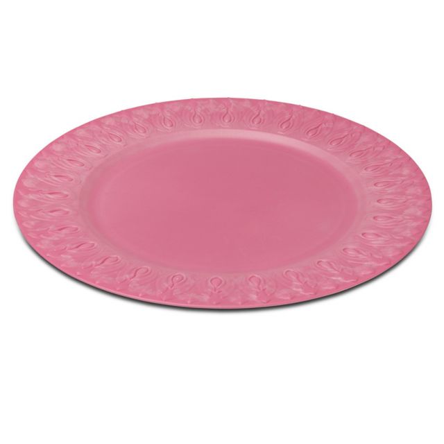 Sousplat Brinox 57738/001 Happiness 33cm Rosa