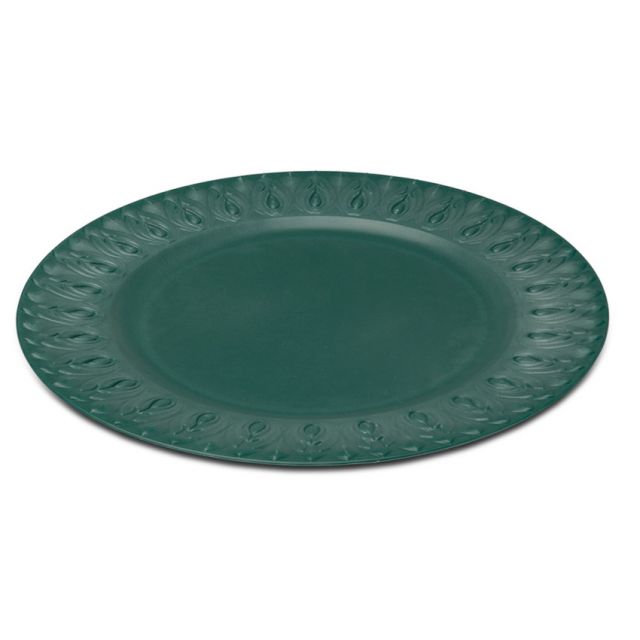 Sousplat Brinox 57738/007 Happiness 33cm Verde