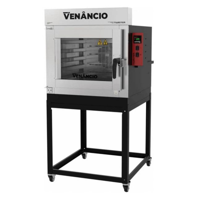 Forno Industrial Turbo Twister Gas Venancio Fvt5g 54447 Glp 220v 5 Esteiras