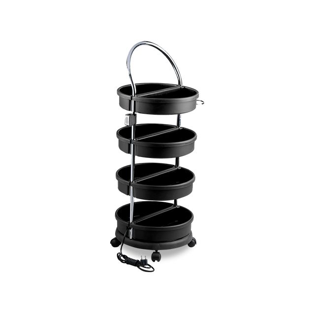 Carrinho multiuso cromado 281c preto 07.18.04.0009 1