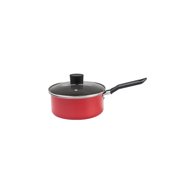 PANELA COM TAMPA BRINOX 7001/357 GARLIC 1,75L VERMELHA