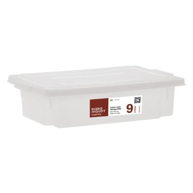 Caixa Organizadora Paramount 529 Com Tampa Pro 9l