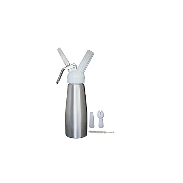 GARRAFA PARA CHANTILLY BEST WHIP 1-2L ALP PR 500ML PRATA