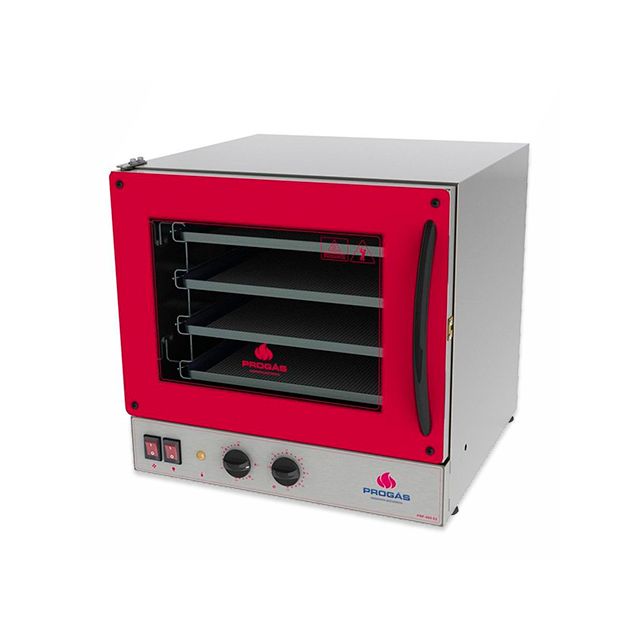 Forno Eletrico 127v Prp-004 Progas P37640 Fast Oven Vermelho