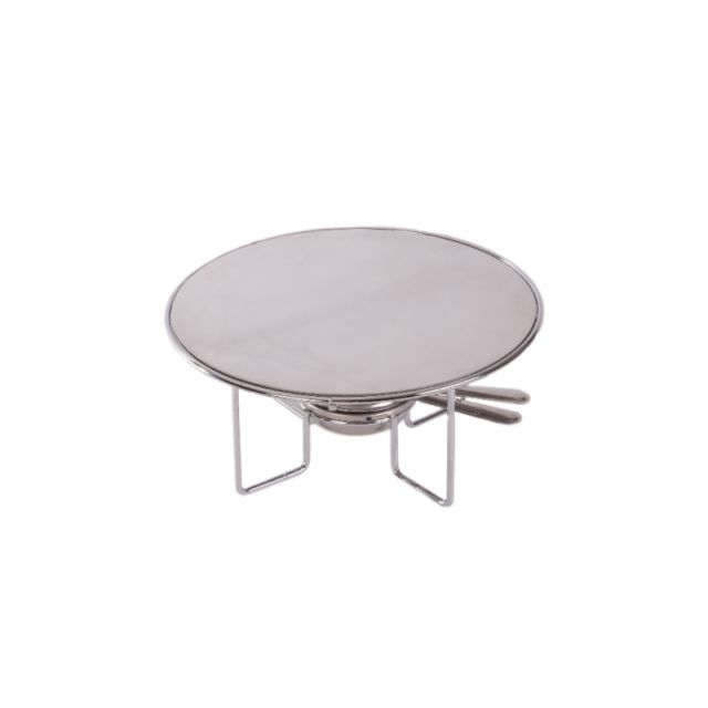 Rechaud Domama 982 Redondo Cromado Prime 25cm