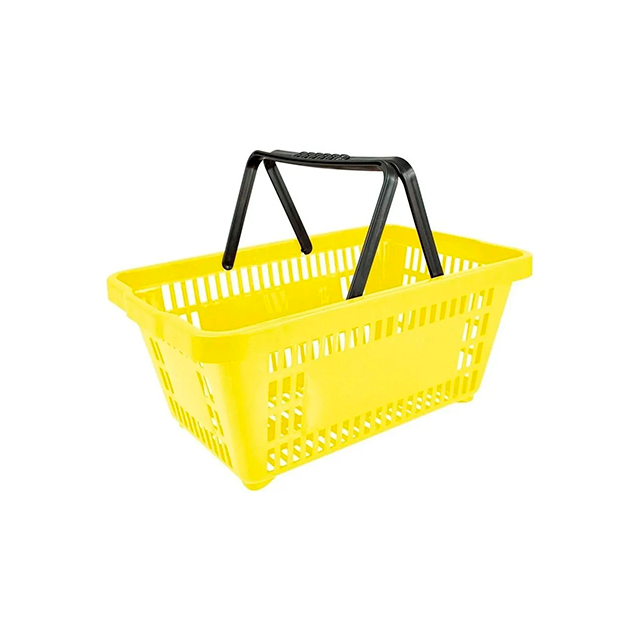 Cesta compras lx plastica amarela pk070114-242 1