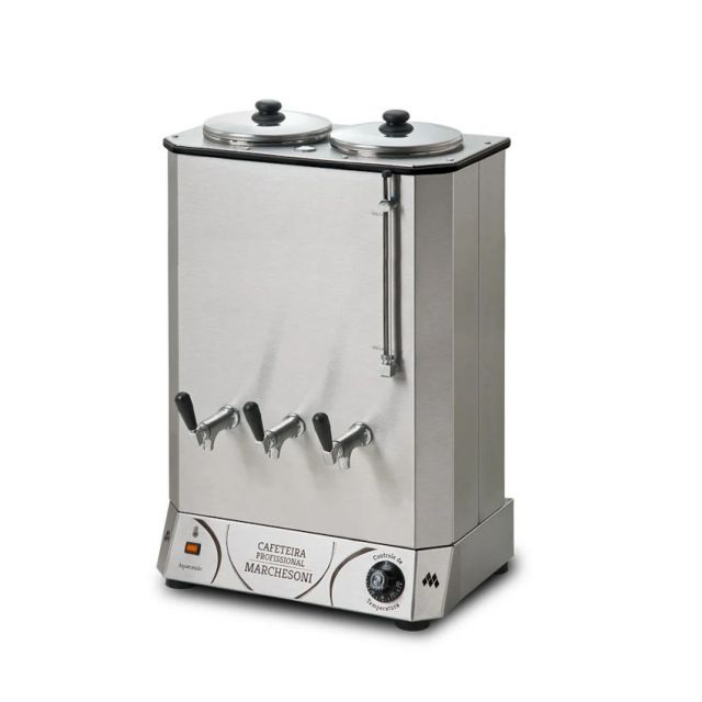 Cafeteira Profissional Marchesoni Cf.4.821  2 Reservatorio 8l Cada 127v