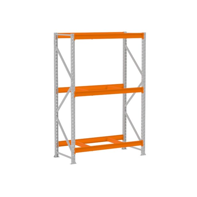 Mini Porta Pallet Inicial 500kg 2,0x1,20x0,60 Sem Bandeja C3 Amapa Pk050039-2297