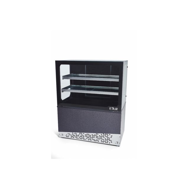 VITRINE REFRIG BLACK GOURM 1,0M 127V PT 010201C479
