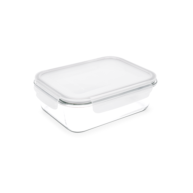 POTE RETANGULAR HERMETICO BRINOX 0233/304 LOCK&STOCK 1,5L