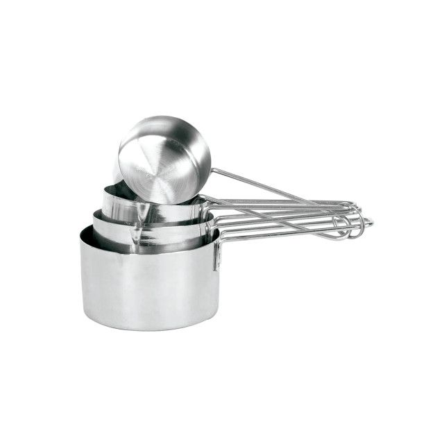 Jg 4 medidores dynasty inox 26235 60/80/125/250ml 1