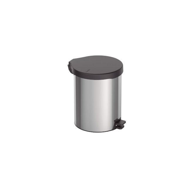 LIXEIRA COM PEDAL STANDARD TRAMONTINA 94538712 ACO INOX 12L