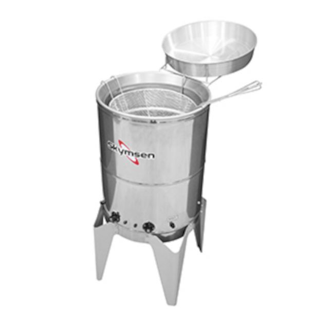 Fritadeira Agua E Oleo Skymsen Fc8 704644 220v Inox 24l