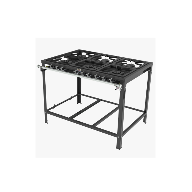 Fogao Industtrial Gas Progas Pmsd-63 G2 3bs 3bd Sem Forno P42662