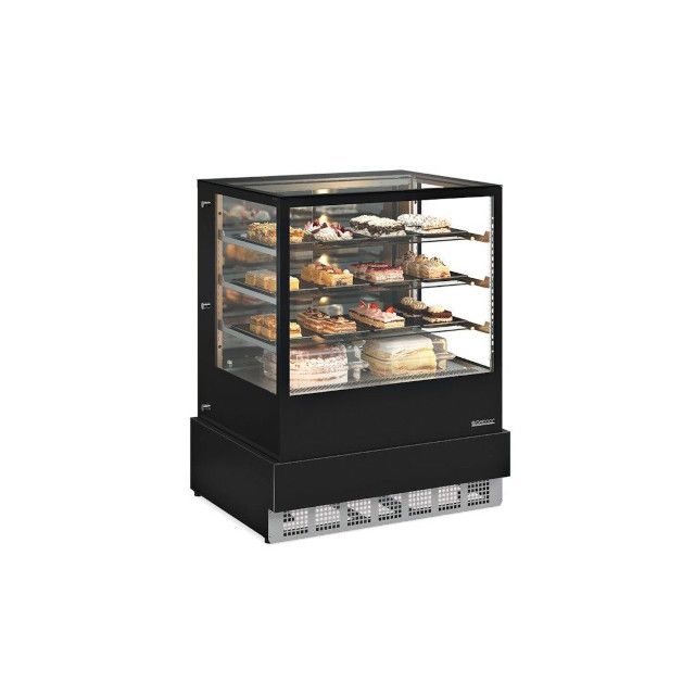 VITRINE REFRIGERADA CONVENIENCIA GOURMET GGER100-PR 1,0M 220V GELOPAR 80330092